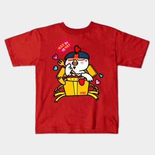 Spicy Chicken Noodles Kids T-Shirt